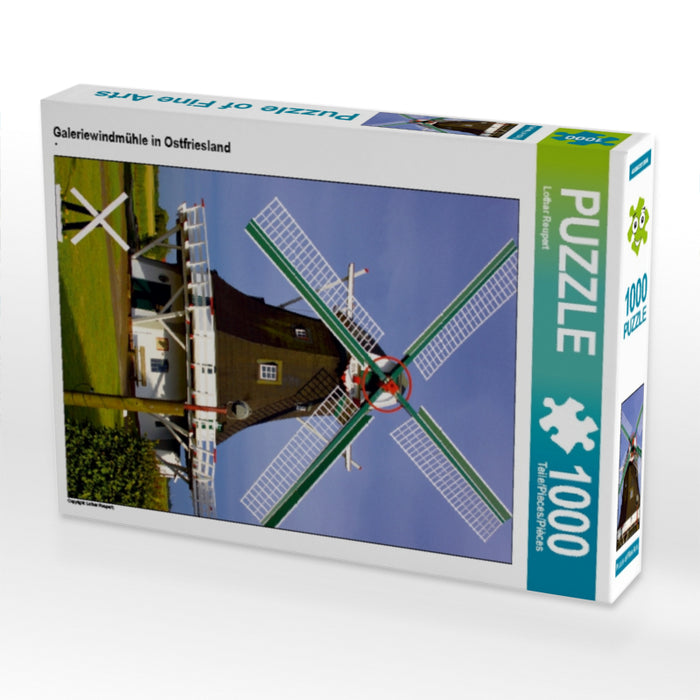 Galeriewindmühle in Ostfriesland - CALVENDO Foto-Puzzle - calvendoverlag 29.99