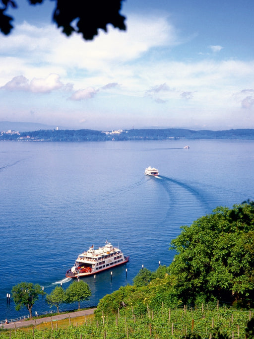 Fährschiffe von Meersburg nach Konstanz - CALVENDO Foto-Puzzle - calvendoverlag 29.99