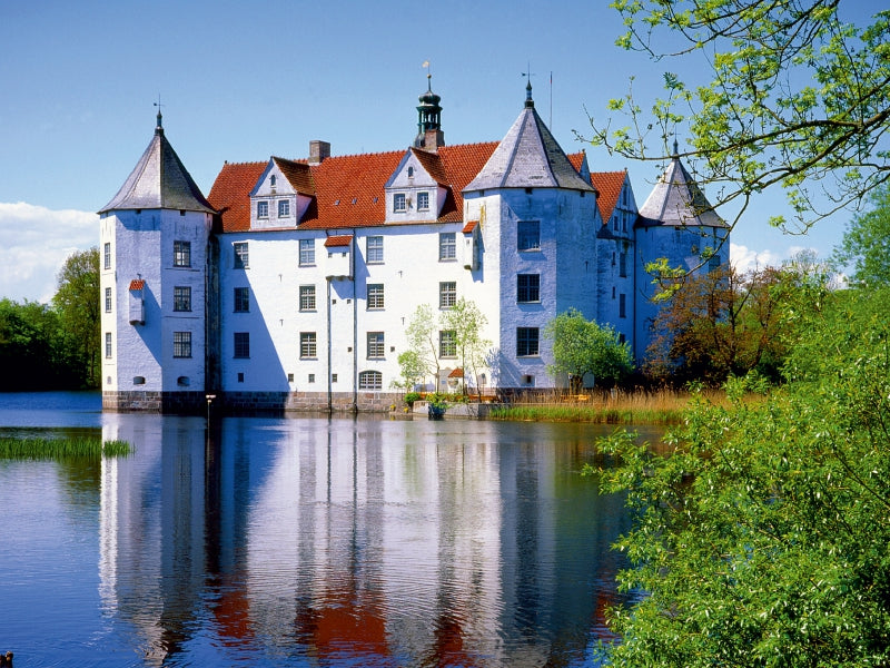 Schloß Glücksburg an der Flensburger Förde - CALVENDO Foto-Puzzle - calvendoverlag 29.99