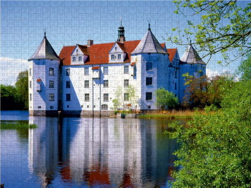 Schloß Glücksburg an der Flensburger Förde - CALVENDO Foto-Puzzle - calvendoverlag 29.99
