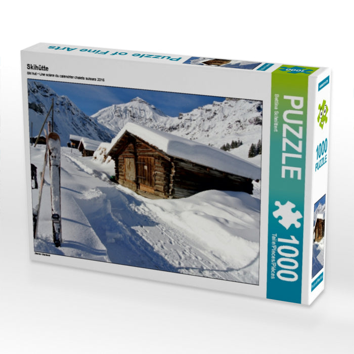 Skihütte - CALVENDO Foto-Puzzle - calvendoverlag 29.99