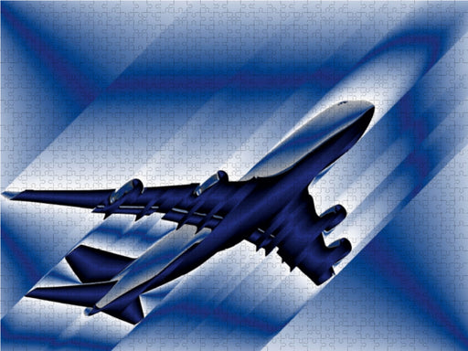 Illustration Boing 747 - CALVENDO Foto-Puzzle - calvendoverlag 29.99