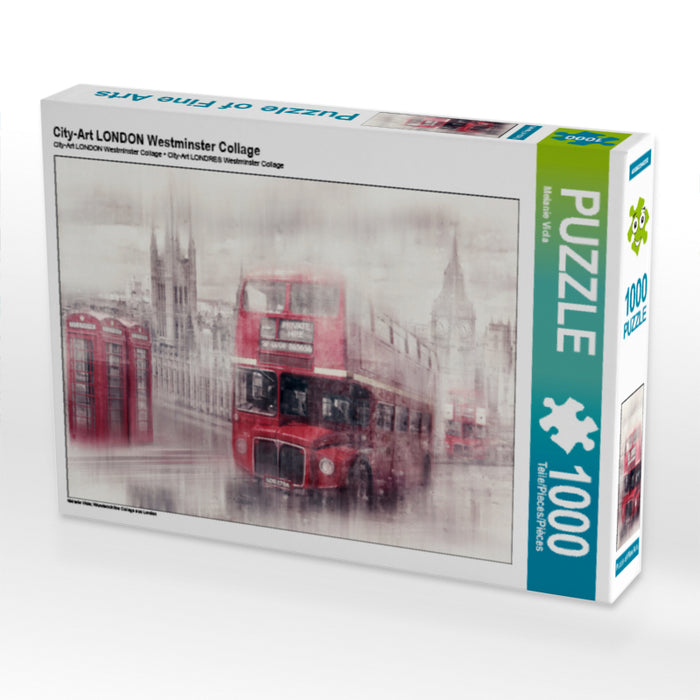 City-Art LONDON Westminster Collage - CALVENDO Foto-Puzzle - calvendoverlag 29.99