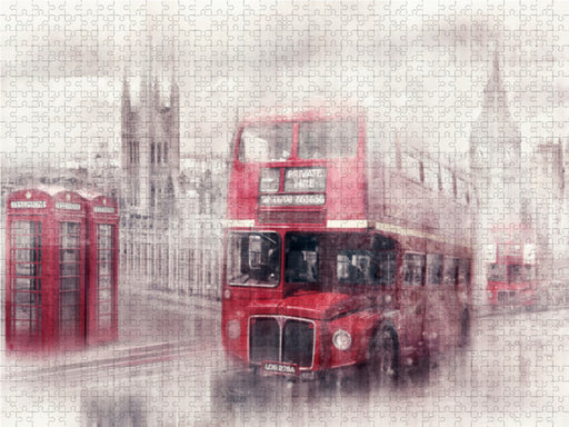 City-Art LONDON Westminster Collage - CALVENDO Foto-Puzzle - calvendoverlag 29.99