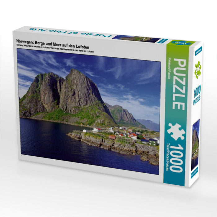 Norwegen: Berge und Meer auf den Lofoten - CALVENDO Foto-Puzzle - calvendoverlag 29.99