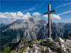 Gipfelkreuz vor Watzmann - CALVENDO Foto-Puzzle - calvendoverlag 29.99