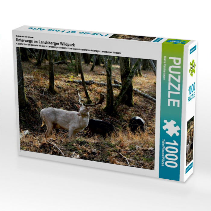 Unterwegs im Landsberger Wildpark - CALVENDO Foto-Puzzle - calvendoverlag 29.99