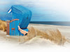Strandkorb an der Nordsee - CALVENDO Foto-Puzzle - calvendoverlag 29.99