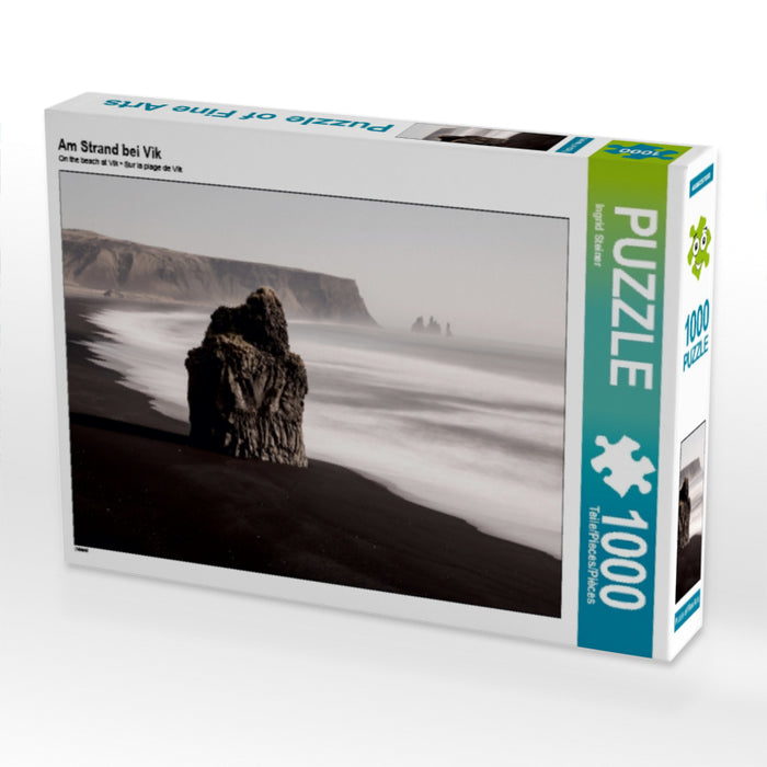 Am Strand bei Vìk - CALVENDO Foto-Puzzle - calvendoverlag 29.99