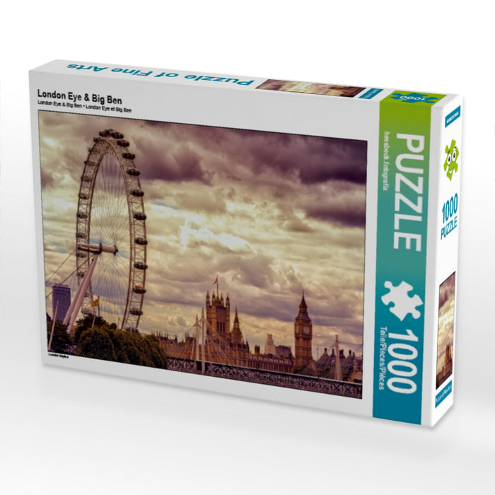 London Eye & Big Ben - CALVENDO Foto-Puzzle - calvendoverlag 29.99