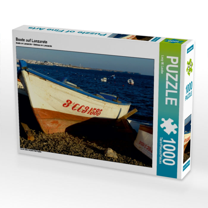 Boote auf Lanzarote - CALVENDO Foto-Puzzle - calvendoverlag 29.99