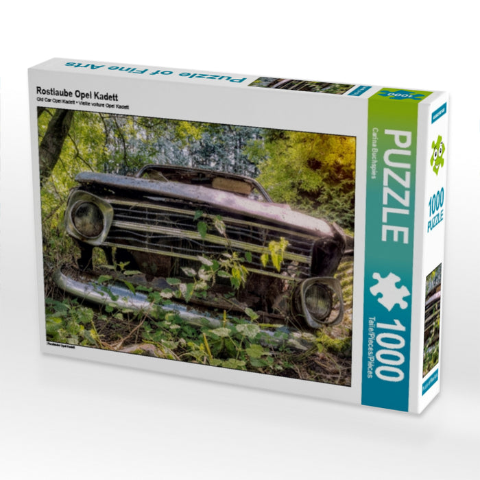 Rostlaube Opel Kadett - CALVENDO Foto-Puzzle - calvendoverlag 29.99