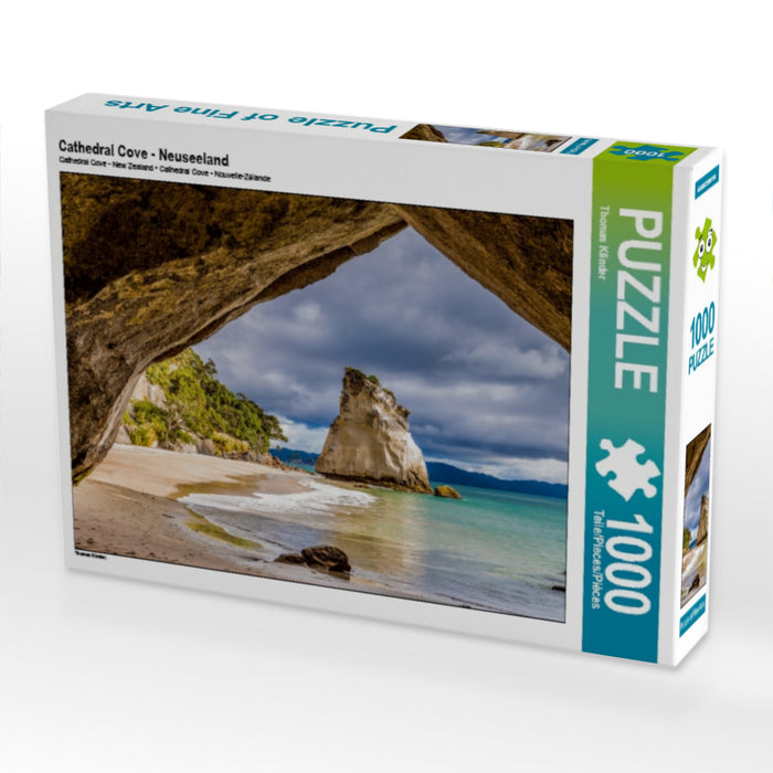 Cathedral Cove - Neuseeland - CALVENDO Foto-Puzzle - calvendoverlag 29.99