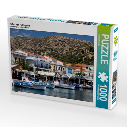 Hafen von Pythagório - CALVENDO Foto-Puzzle - calvendoverlag 29.99