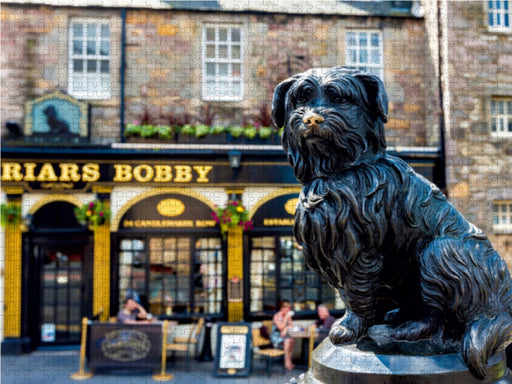 Edinburgh: Greyfriars Bobby - CALVENDO Foto-Puzzle - calvendoverlag 29.99