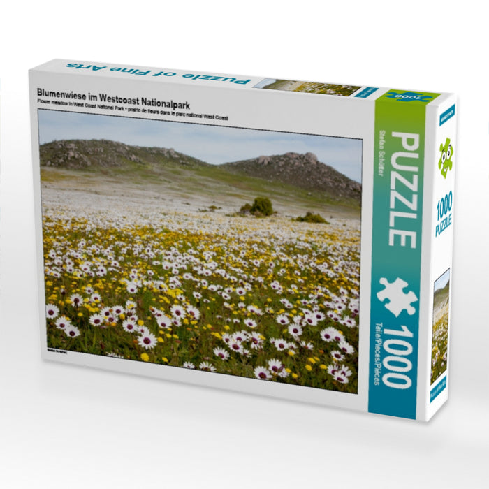 Blumenwiese im Westcoast Nationalpark - CALVENDO Foto-Puzzle - calvendoverlag 29.99