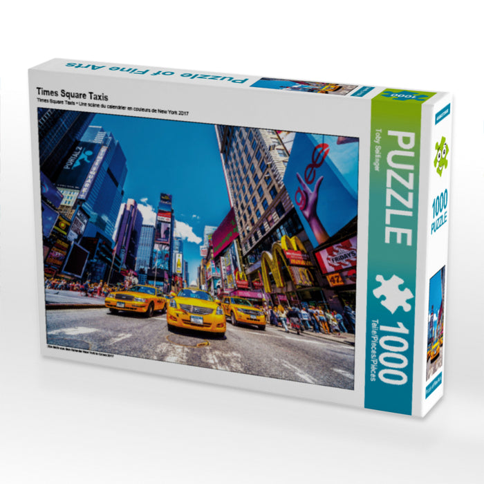 Times Square Taxis - CALVENDO Foto-Puzzle - calvendoverlag 29.99