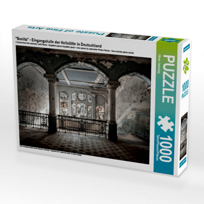 "Beelitz" - Eingangshalle der Heilstätte in Deutschland - CALVENDO Foto-Puzzle - calvendoverlag 29.99