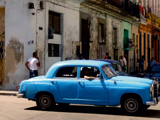 Der Oldtimer Mercedes 180 in Havanna - CALVENDO Foto-Puzzle - calvendoverlag 29.99