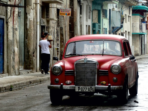 Der legendäre Oldtimer Mercedes 180 unterwegs in Havanna - CALVENDO Foto-Puzzle - calvendoverlag 29.99