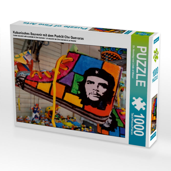 Kubanisches Souvenir mit dem Porträt Che Guevaras - CALVENDO Foto-Puzzle - calvendoverlag 29.99