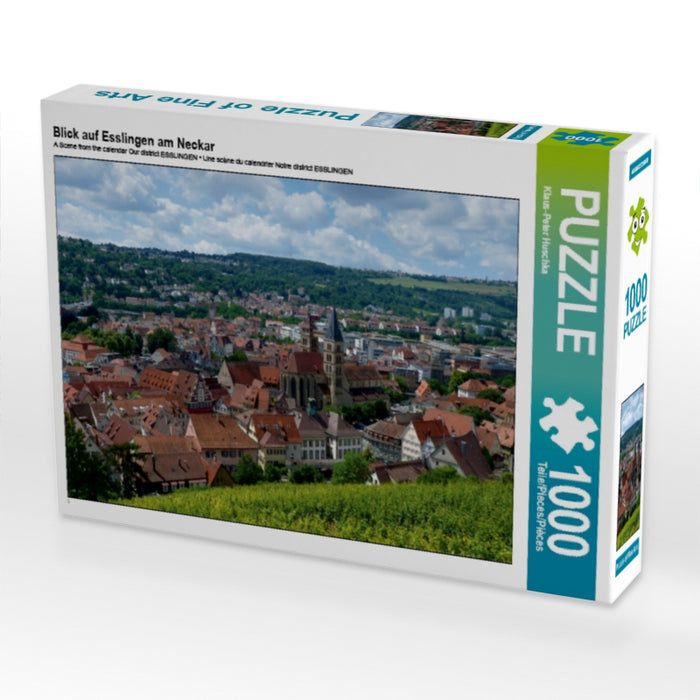 Blick auf Esslingen am Neckar - CALVENDO Foto-Puzzle - calvendoverlag 29.99