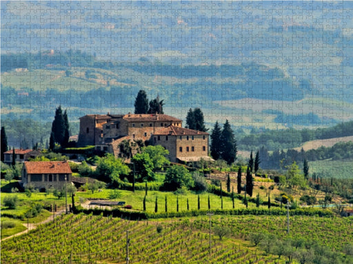Weingut in der Toskana - CALVENDO Foto-Puzzle - calvendoverlag 29.99