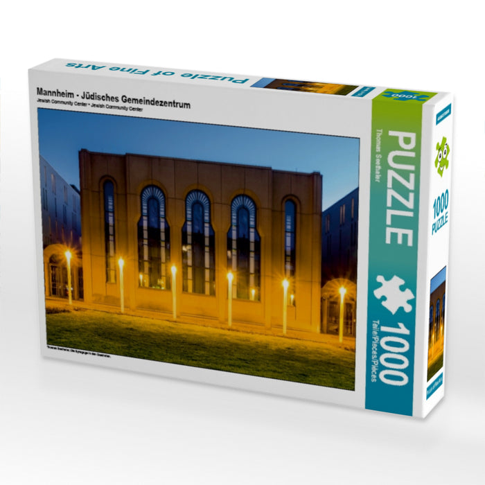 Mannheim - Jüdisches Gemeindezentrum - CALVENDO Foto-Puzzle - calvendoverlag 29.99