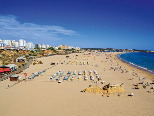 Der Strand von Portimao an der Algarve - CALVENDO Foto-Puzzle - calvendoverlag 29.99