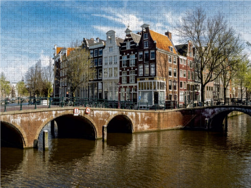 Amsterdam - Herrenhäuser an der Keizersgracht - CALVENDO Foto-Puzzle - calvendoverlag 29.99