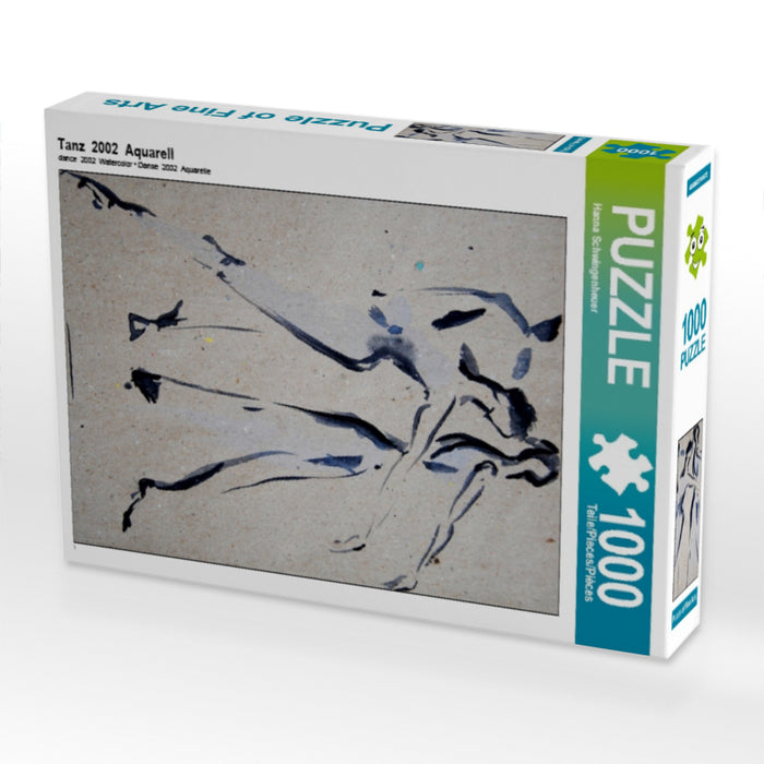 Tanz  2002  Aquarell - CALVENDO Foto-Puzzle - calvendoverlag 29.99