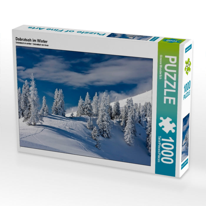 Dobratsch im Winter - CALVENDO Foto-Puzzle - calvendoverlag 29.99