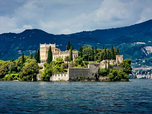 Isola del Garda - Villa Cavazza-Borghese - CALVENDO Foto-Puzzle - calvendoverlag 29.99