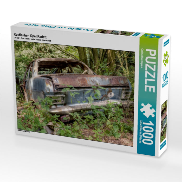 Rostlaube - Opel Kadett - CALVENDO Foto-Puzzle - calvendoverlag 29.99