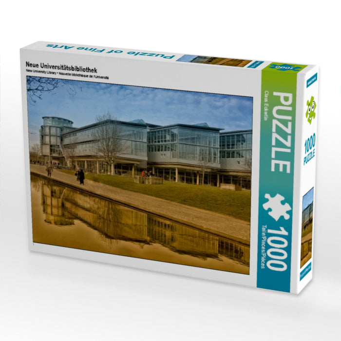 Neue Universitätsbibliothek - CALVENDO Foto-Puzzle - calvendoverlag 29.99