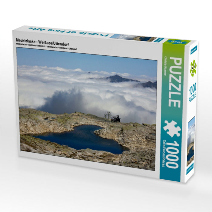 Medelzlacke - Weißsee/Uttendorf - CALVENDO Foto-Puzzle - calvendoverlag 29.99