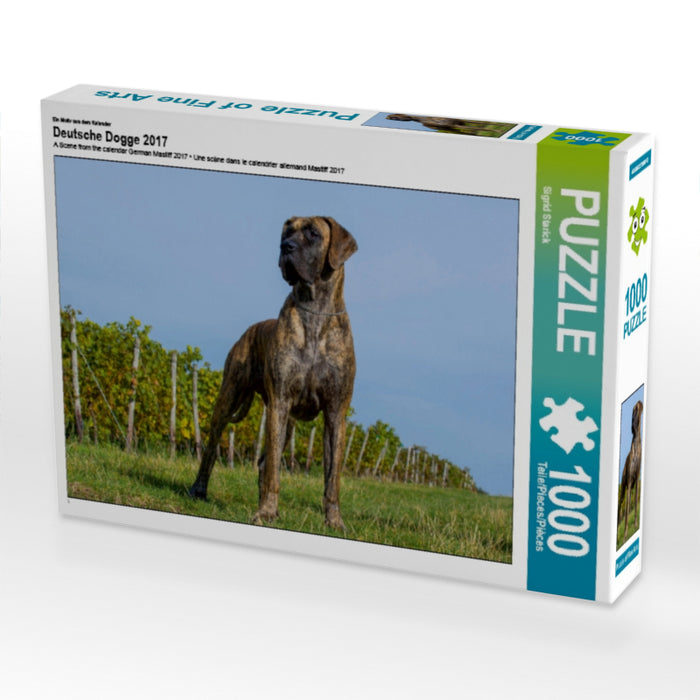 Deutsche Dogge 2017 - CALVENDO Foto-Puzzle - calvendoverlag 29.99