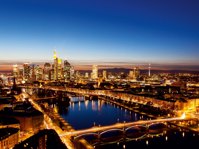 Frankfurt vom Mainplaza - CALVENDO Foto-Puzzle - calvendoverlag 29.99