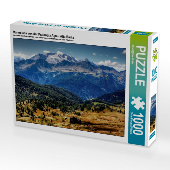 Marmolada von der Pralongia Alpe - Alta Badia - CALVENDO Foto-Puzzle - calvendoverlag 29.99