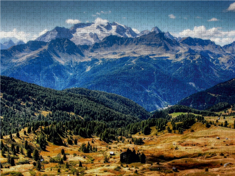 Marmolada von der Pralongia Alpe - Alta Badia - CALVENDO Foto-Puzzle - calvendoverlag 29.99