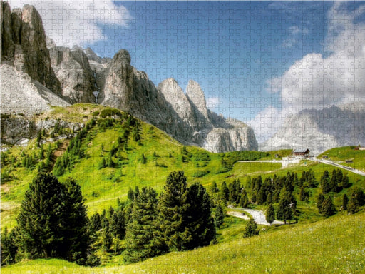 Meisules Türme  -  Sella  -  Gröden - CALVENDO Foto-Puzzle - calvendoverlag 29.99