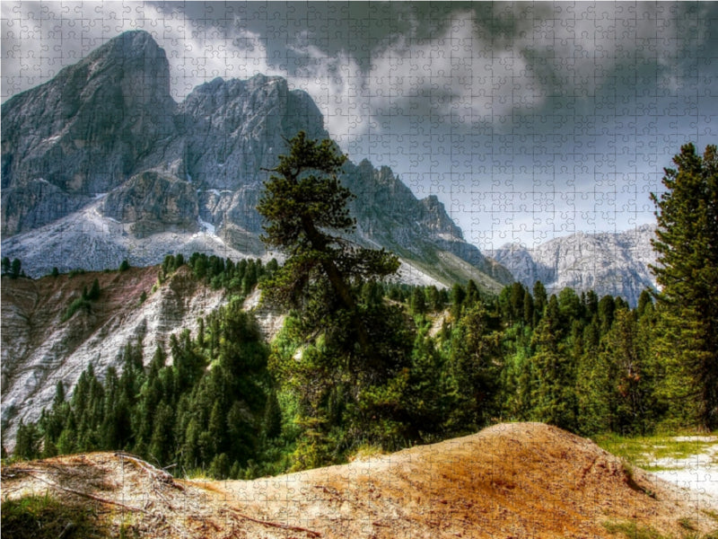 Peitlerkofel  - Alta Badia - CALVENDO Foto-Puzzle - calvendoverlag 29.99