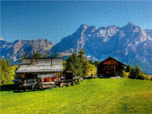 Lavrella und Conturines von der Pralongia Alpe - Alta Badia - CALVENDO Foto-Puzzle - calvendoverlag 29.99