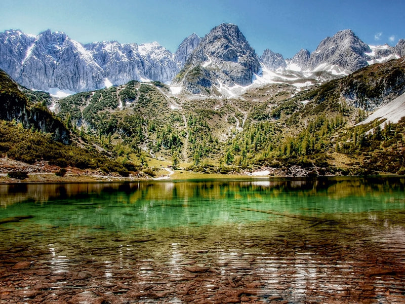 Traumhafte Alpen  -  Bergseen und Almen - CALVENDO Foto-Puzzle - calvendoverlag 29.99