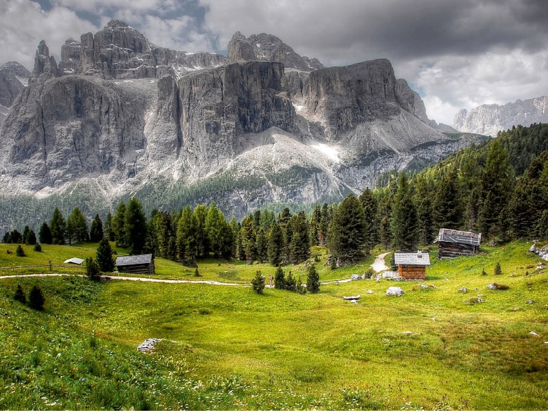 Kolfuschger Hochalm mit Sella Massiv - Gröden - CALVENDO Foto-Puzzle - calvendoverlag 29.99