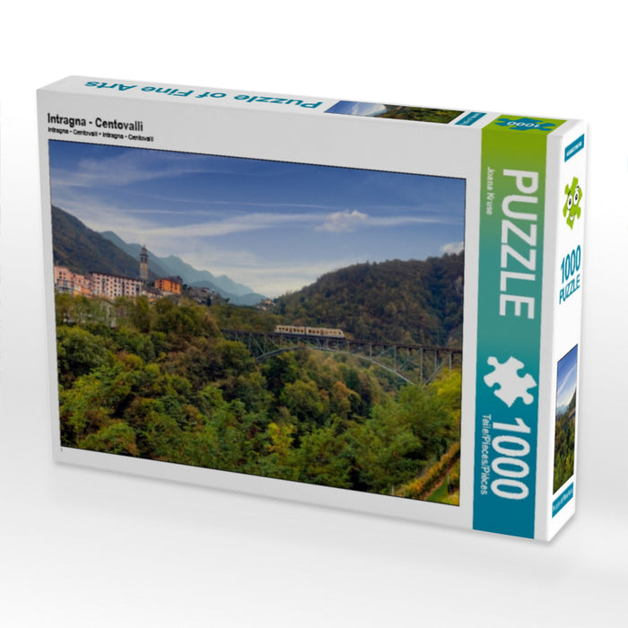 Intragna - Centovalli - CALVENDO Foto-Puzzle - calvendoverlag 29.99