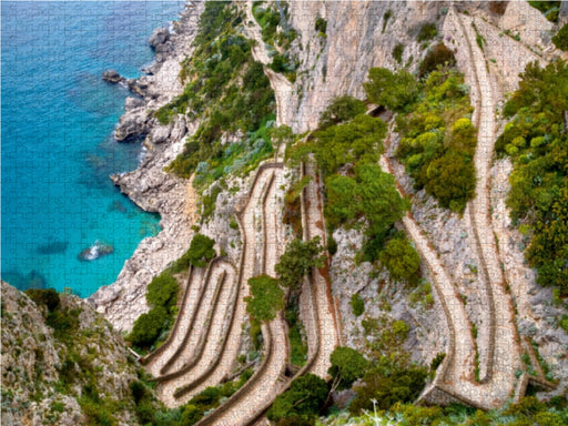 Via Krupp Capri - CALVENDO Foto-Puzzle - calvendoverlag 29.99