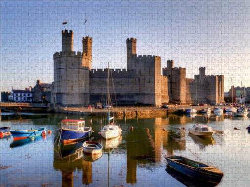 Caernarfon Castle - CALVENDO Foto-Puzzle - calvendoverlag 29.99