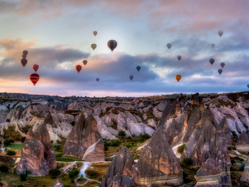 Ballons über Kappadokien - CALVENDO Foto-Puzzle - calvendoverlag 29.99