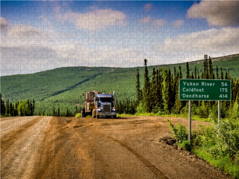 US Cars & Trucks in Alaska / CH-Version - CALVENDO Foto-Puzzle - calvendoverlag 29.99